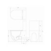 Slika SET MONOBLOK OPTIMO RIMLESS + WC DASKA SOFTCLOSE VARIO